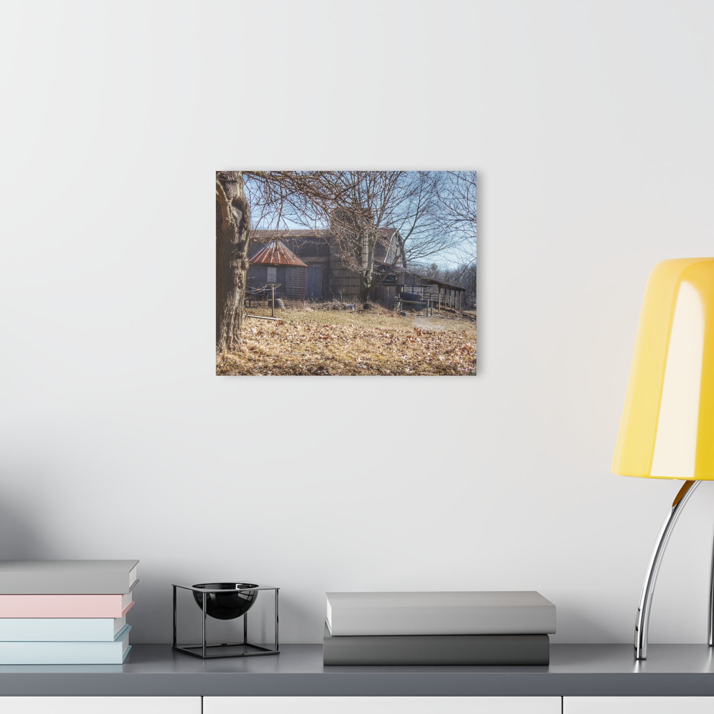 U R There Photography Hagerman Hidden Rustic Farmhouse Acrylic Wall Print