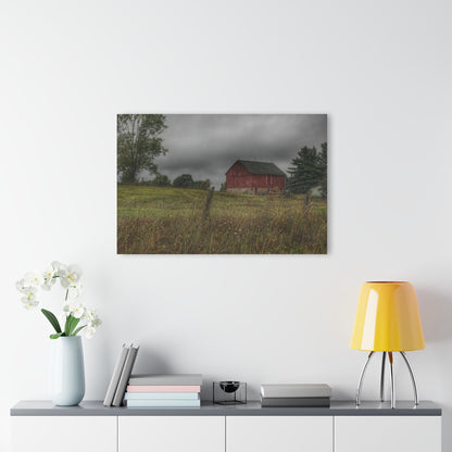 Barn Boutique Modern Farmhouse Acrylic Wall Print| Stone Red I