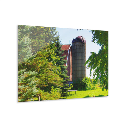 U R There Photography Atwell Road Hidden Rustic Farmhouse Acrylic Wall Print