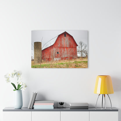 U R There Photography Columbiaville Red 2020 Rustic Farmhouse Acrylic Wall Print