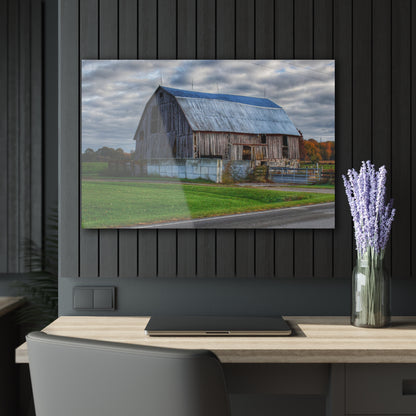 Barn Boutique Modern Farmhouse Acrylic Wall Print| Marlette Road Hay Barn