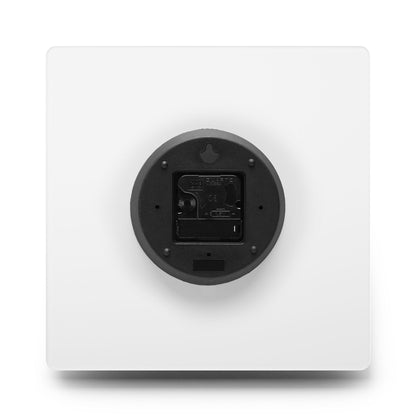 Rustic Farmhouse Wall Clock featuring Across the Field in Elba II