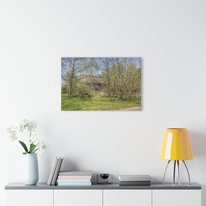 U R There Photography Bishop Road Grey I Rustic Farmhouse Acrylic Wall Print