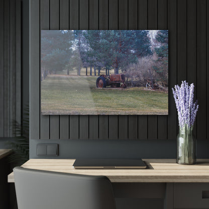 U R There Photography Casey Road Yard Art I Rustic Farmhouse Acrylic Wall Print