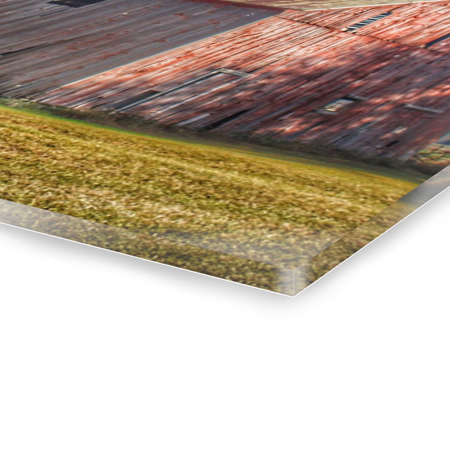 U R There Photography Fargo Road Saltbox Rustic Farmhouse Acrylic Wall Print