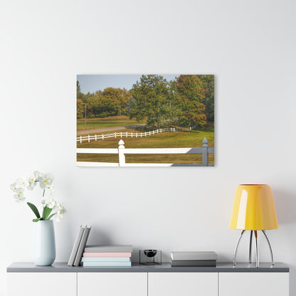 U R There Photography Beyond the White Fences Rustic Farmhouse Acrylic Wall Print