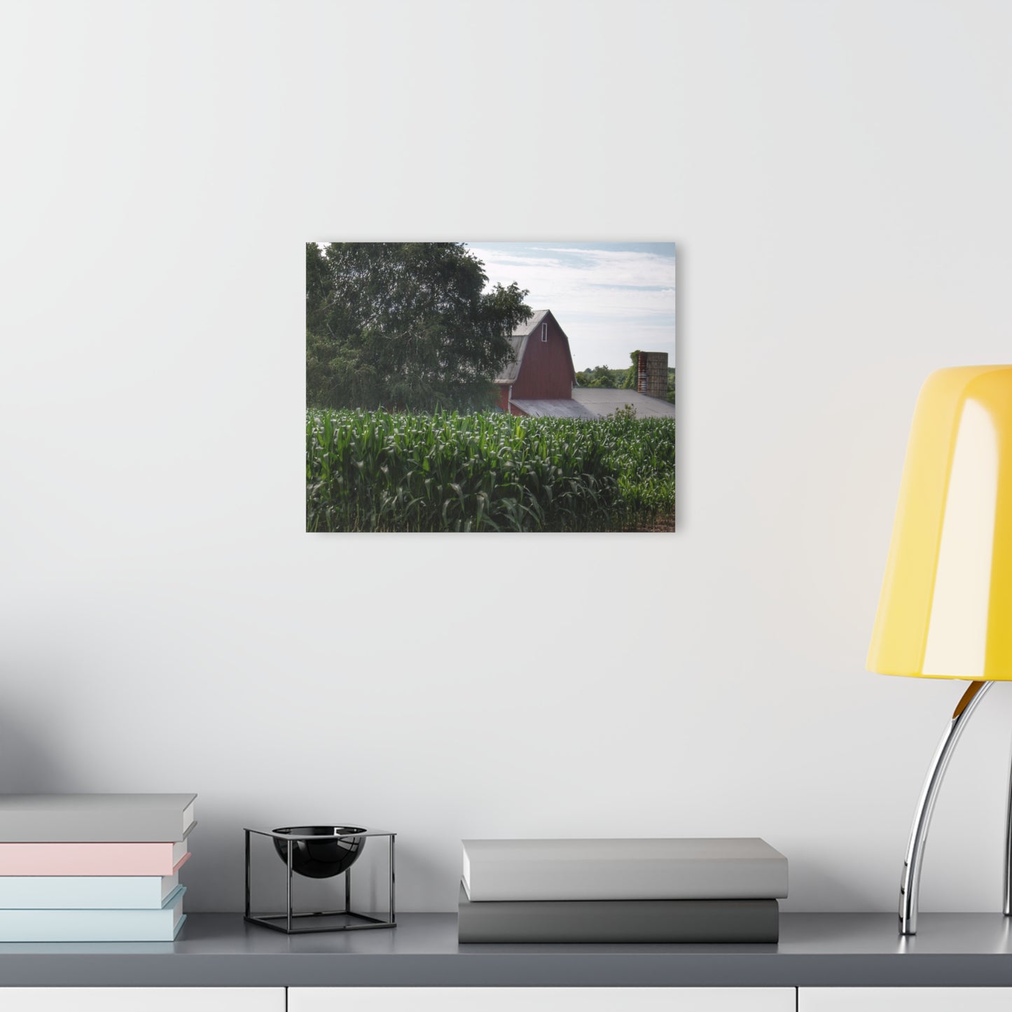 Barn Boutique Modern Farmhouse Acrylic Wall Print| Piersonville Road Red