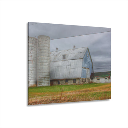 U R There Photography Daley Road Grey I Rustic Farmhouse Acrylic Wall Print