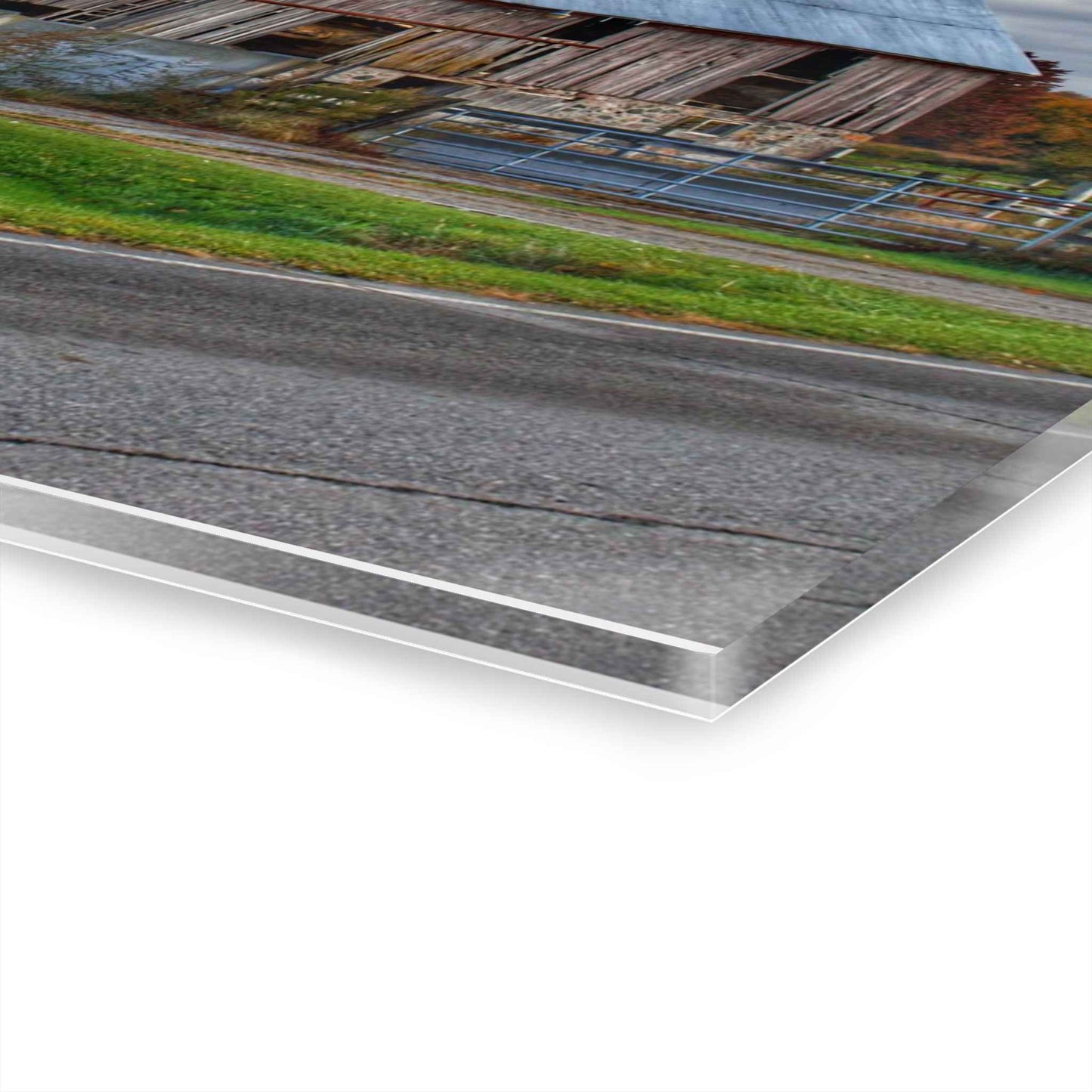 U R There Photography Marlette Road Haybarn Rustic Farmhouse Acrylic Wall Print