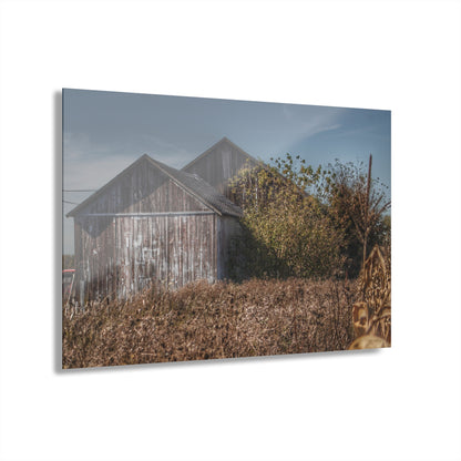 U R There Photography Fulmer Road Greys Rustic Farmhouse Acrylic Wall Print