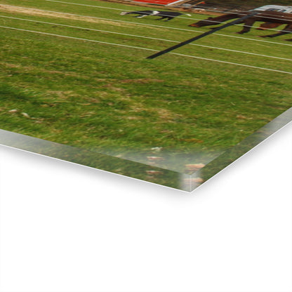 U R There Photography Fostoria Little Red Rustic Farmhouse Acrylic Wall Print