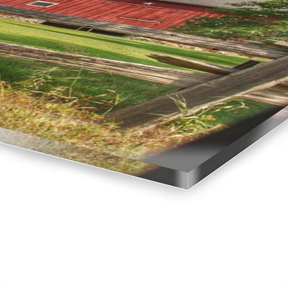 U R There Photography Hollow Corners Star Barn Rustic Farmhouse Acrylic Wall Print