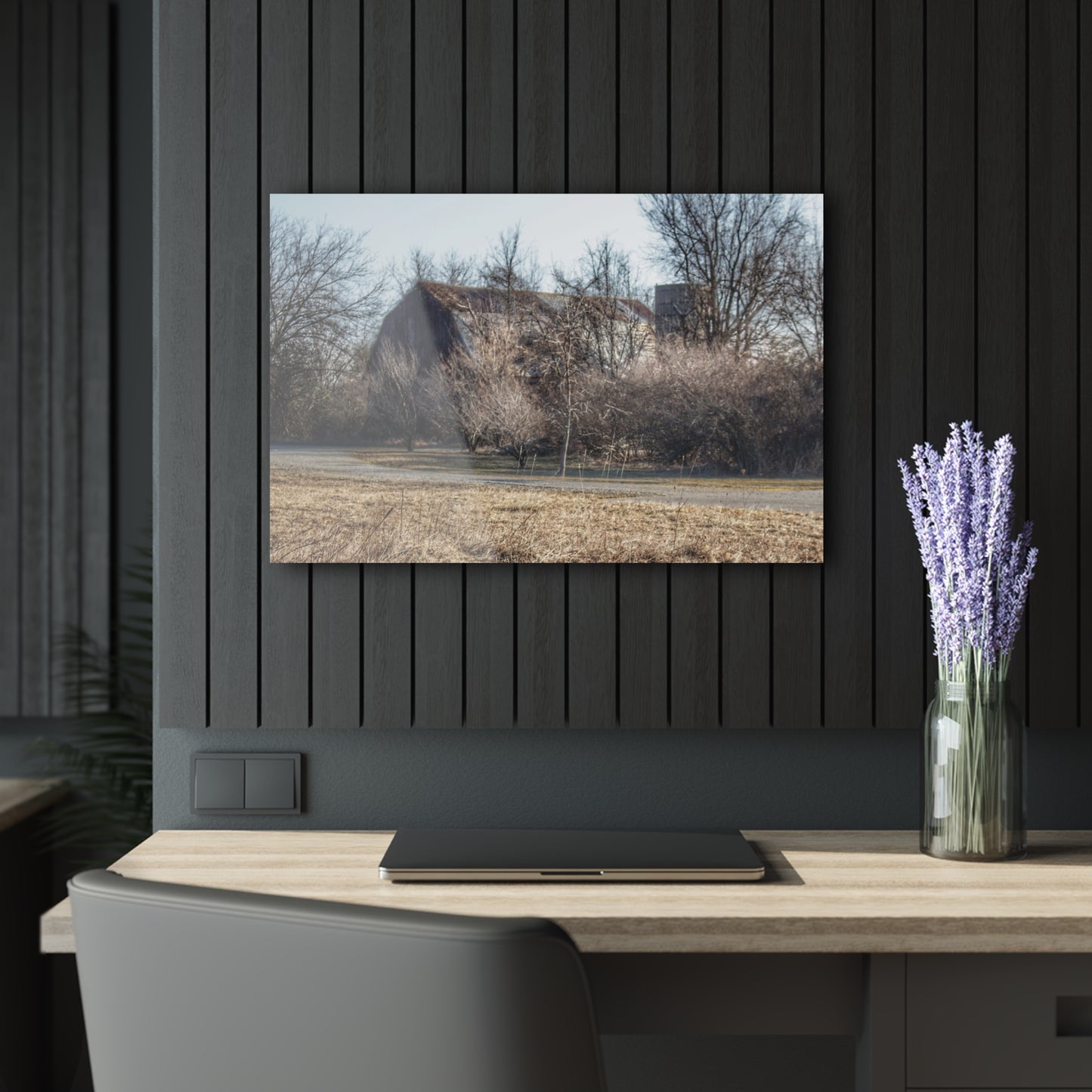 U R There Photography Weyer Road Hidden Rustic Farmhouse Acrylic Wall Print