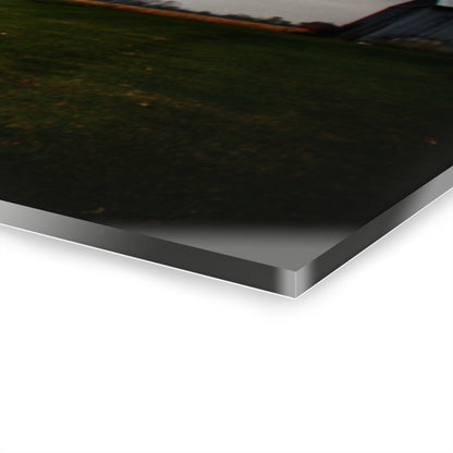 U R There Photography Mills Road Red II Rustic Farmhouse Acrylic Wall Print