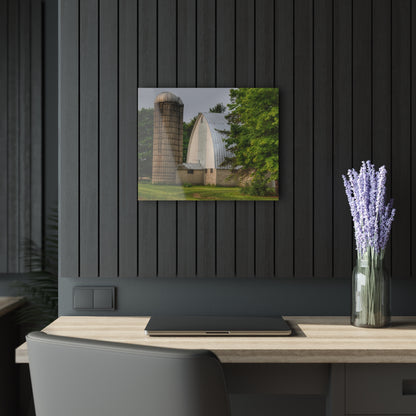 U R There Photography Carpenter Road White I Rustic Farmhouse Acrylic Wall Print