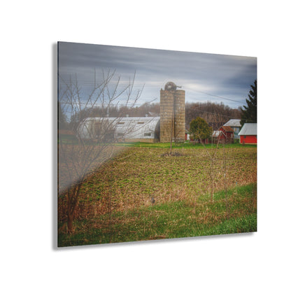 U R There Photography Fostoria Road Quonset Rustic Farmhouse Acrylic Wall Print