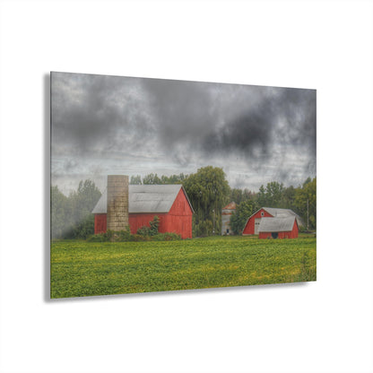 U R There Photography Kingston Road Trio I Rustic Farmhouse Acrylic Wall Print