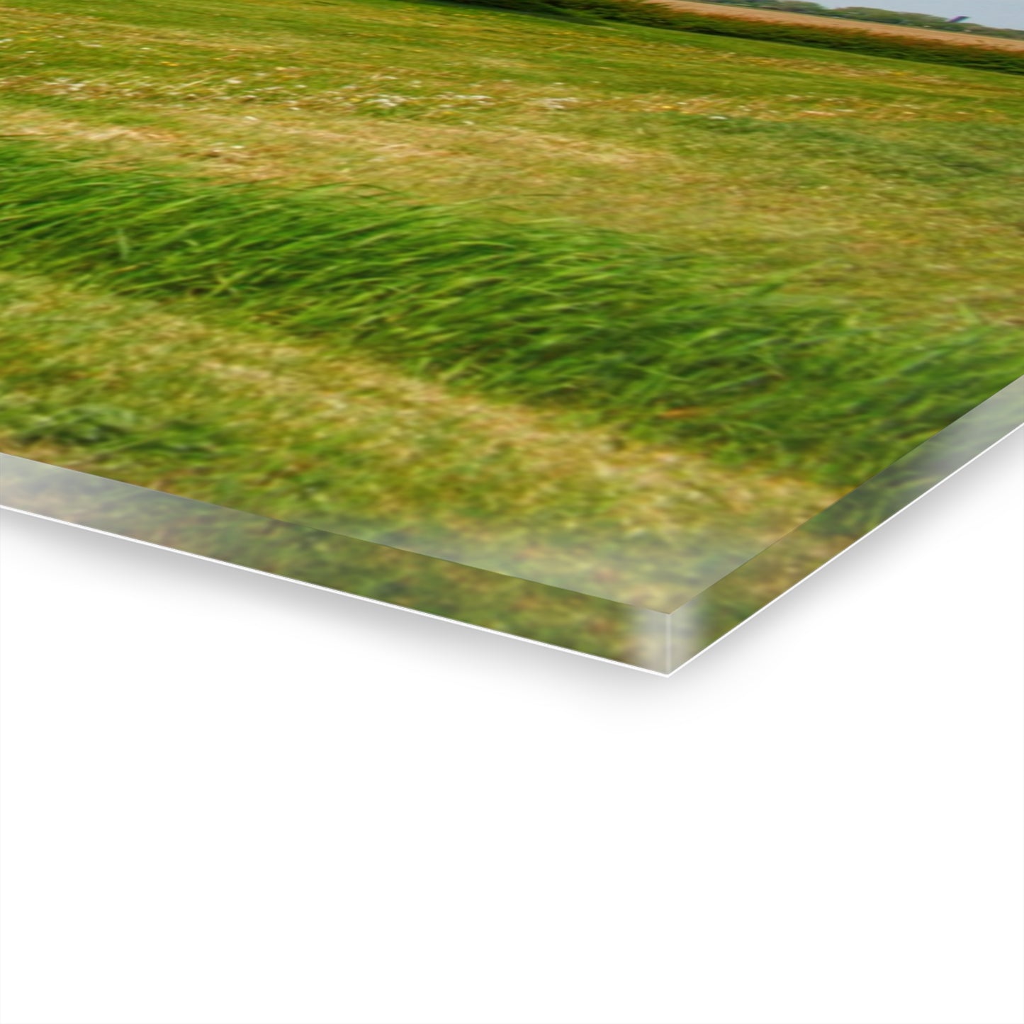 U R There Photography French Road Centennial Reds II Rustic Farmhouse Acrylic Wall Print