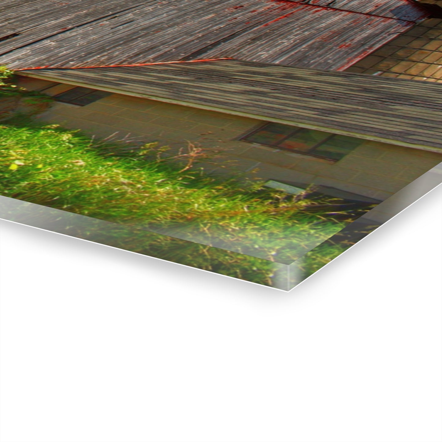 U R There Photography Marlette Red II Rustic Farmhouse Acrylic Wall Print