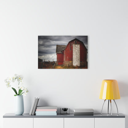 U R There Photography Hurds Corner Red III Rustic Farmhouse Acrylic Wall Print