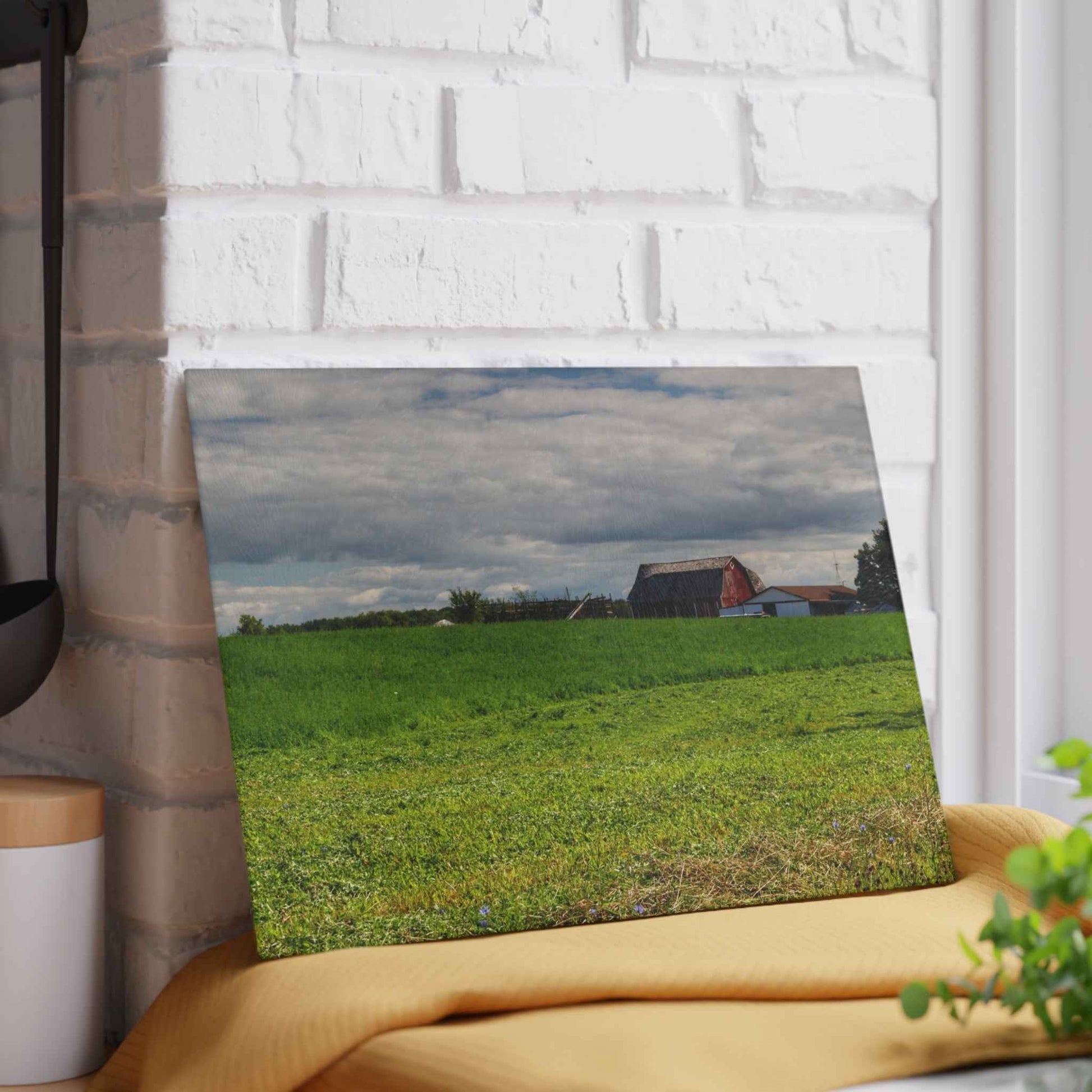 Rustic Farmhouse Cutting Board| Across the Field in Kingston