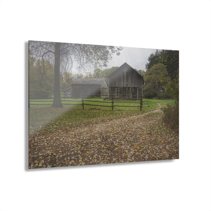 U R There Photography Wilder Road Greys II Rustic Farmhouse Acrylic Wall Print