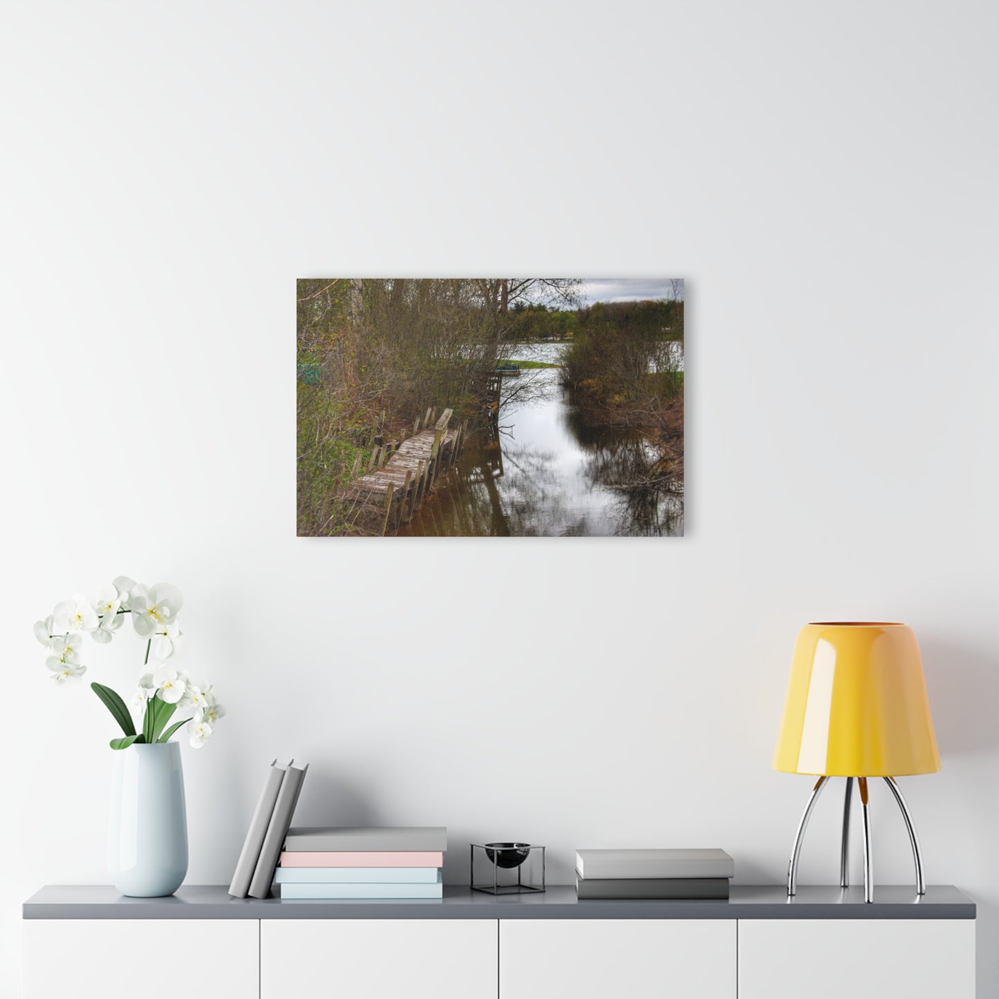 U R There Photography Private Pathways Rustic Farmhouse Acrylic Wall Print