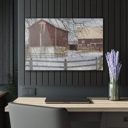 U R There Photography Ebeling Browns Rustic Farmhouse Acrylic Wall Print