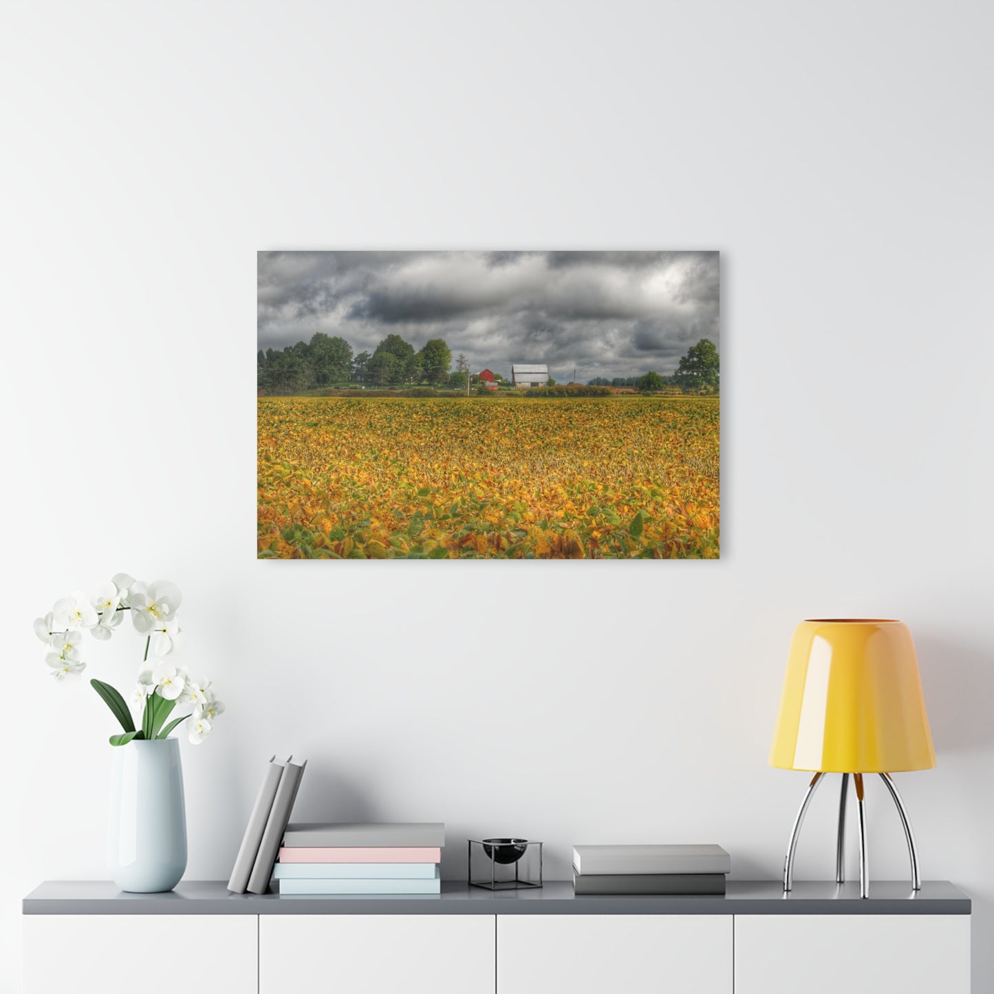 U R There Photography Golden Fields Farm Rustic Farmhouse Acrylic Wall Print