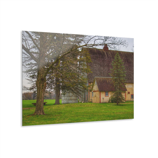 U R There Photography Romeo Van Dyke Grey Rustic Farmhouse Acrylic Wall Print