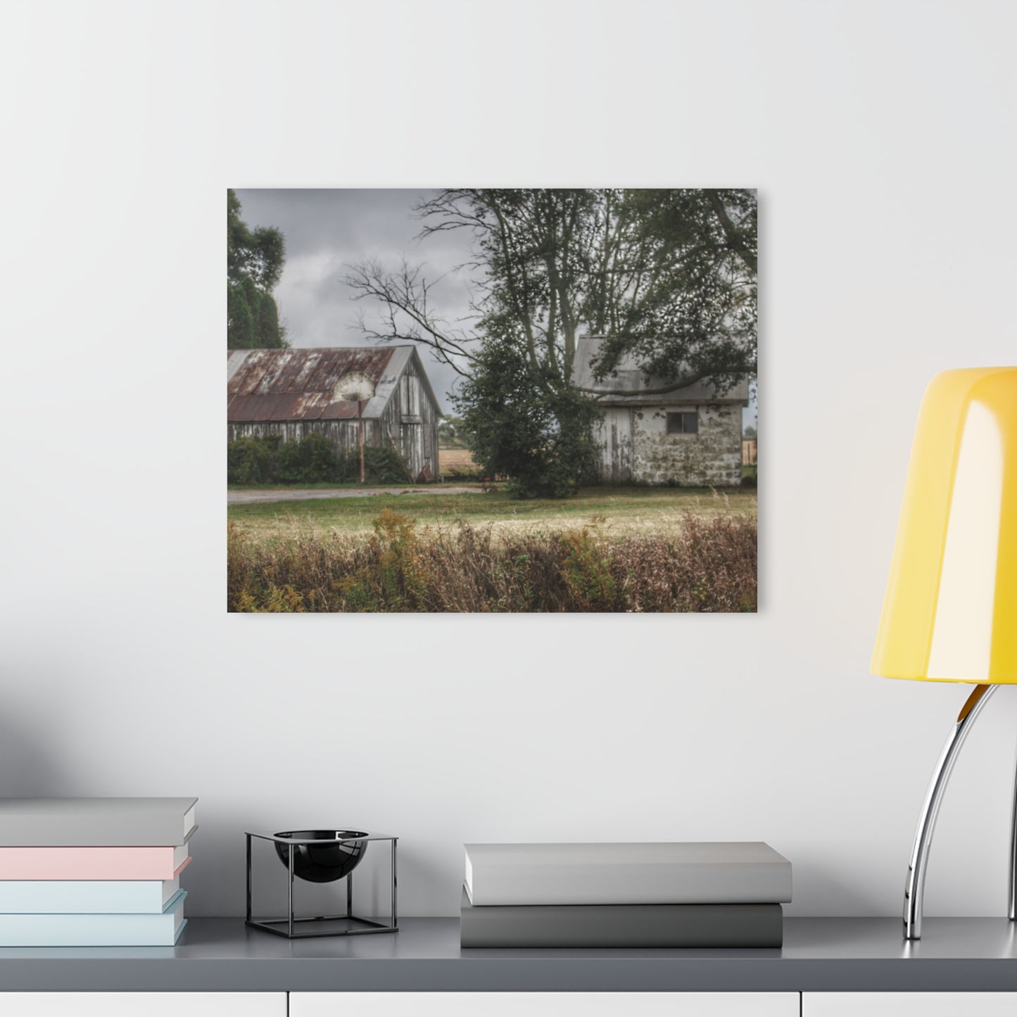 U R There Photography Richville Road Shacks Rustic Farmhouse Acrylic Wall Print