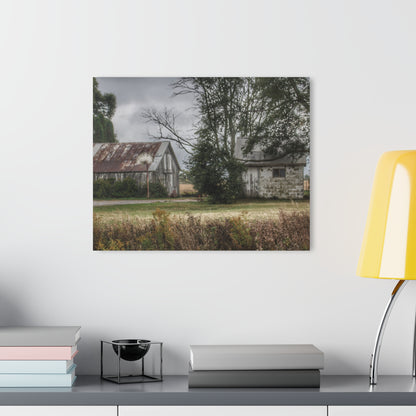 U R There Photography Richville Road Shacks Rustic Farmhouse Acrylic Wall Print