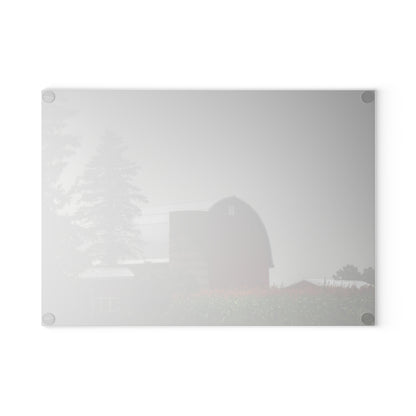 U R There Photography Beyond the Fog on Haines Rustic Farmhouse Tempered-Glass Cutting Board