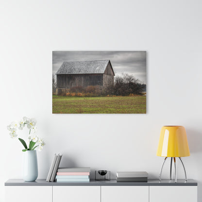 U R There Photography Brown City Road Grey Rustic Farmhouse Acrylic Wall Print