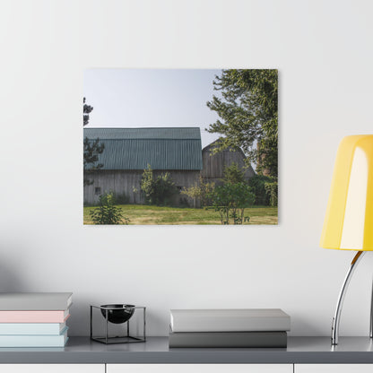 U R There Photography Bordman Road Greys Rustic Farmhouse Acrylic Wall Print