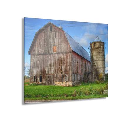 U R There Photography North Irish Red II Rustic Farmhouse Acrylic Wall Print