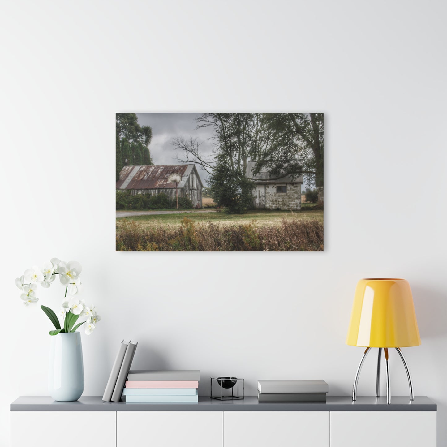 U R There Photography Richville Road Shacks Rustic Farmhouse Acrylic Wall Print