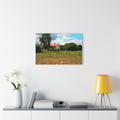 U R There Photography Northern White Rustic Farmhouse Acrylic Wall Print