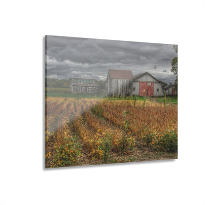 U R There Photography Murphy Lake Road Quonset Clan Rustic Farmhouse Acrylic Wall Print