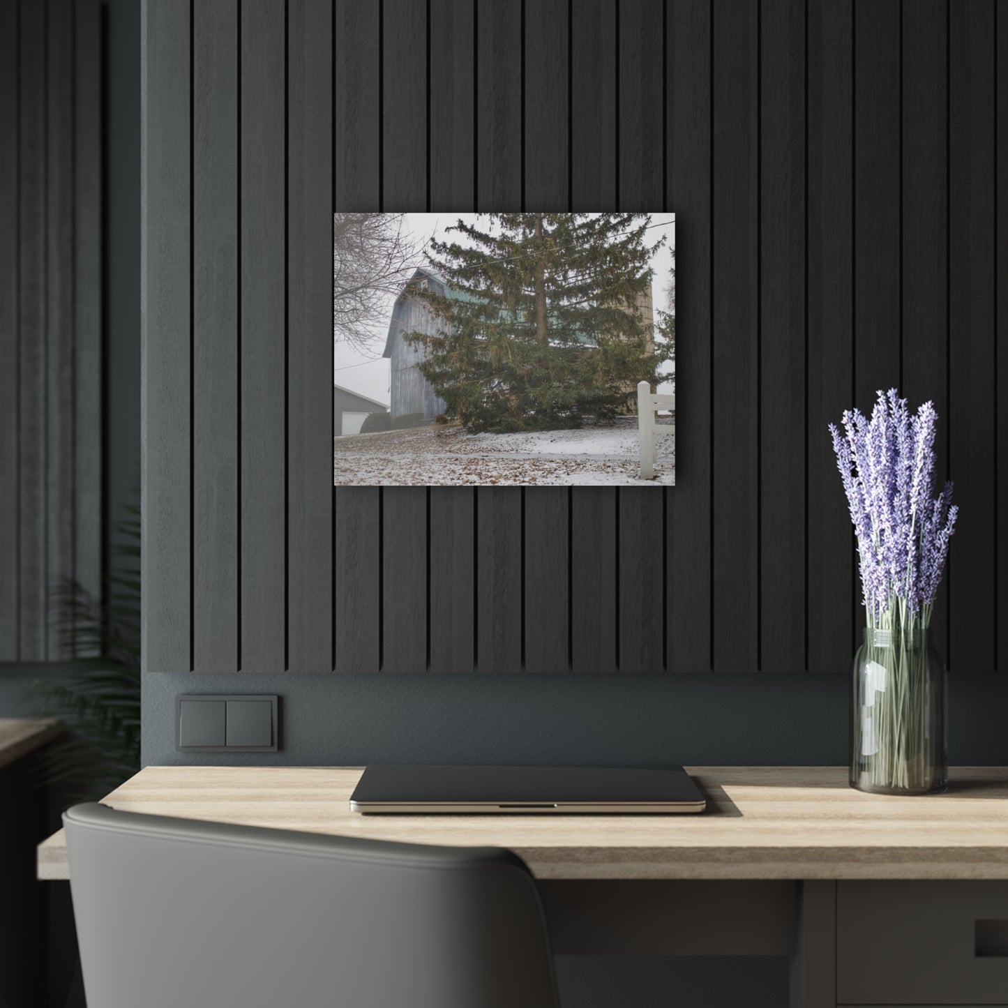 U R There Photography Hollow Corners Hidden Rustic Farmhouse Acrylic Wall Print