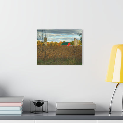 U R There Photography Beyond the Harvest Corn II Rustic Farmhouse Acrylic Wall Print