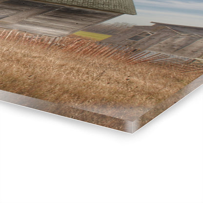 U R There Photography McKenzie Road Old Schoolhouse Rustic Farmhouse Acrylic Wall Print