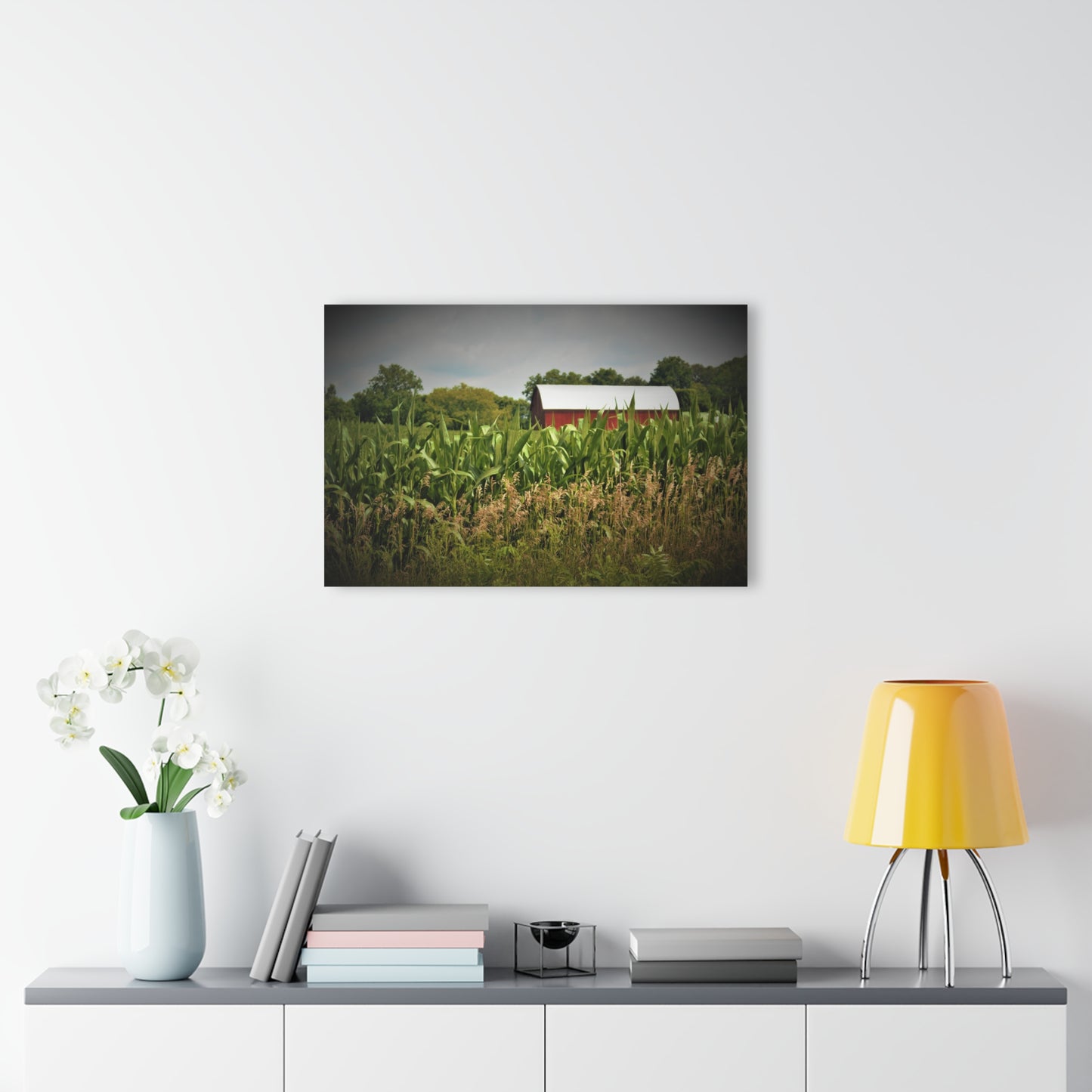 U R There Photography July Corn Rustic Farmhouse Acrylic Wall Print