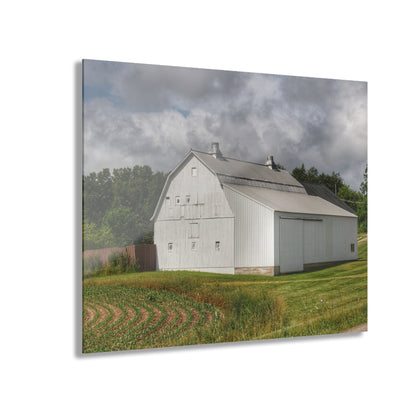 Barn Boutique Modern Farmhouse Acrylic Wall Print| Metamora Road White