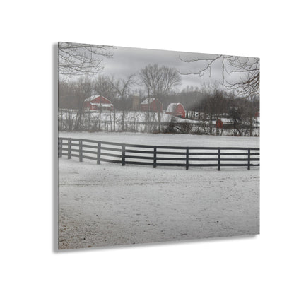 U R There Photography Barns of Barber Road II Rustic Farmhouse Acrylic Wall Print