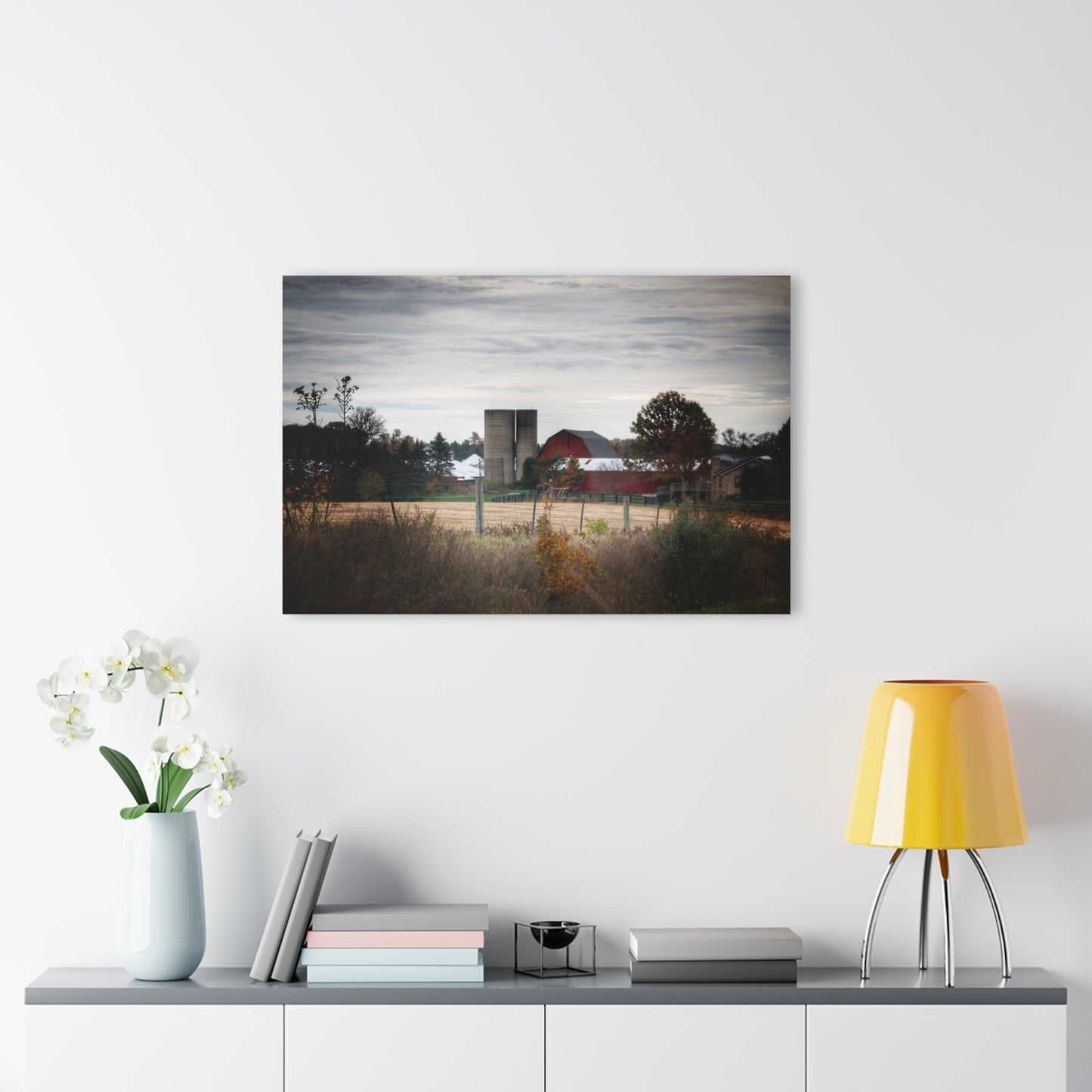 U R There Photography Haines Road Farm Rustic Farmhouse Acrylic Wall Print