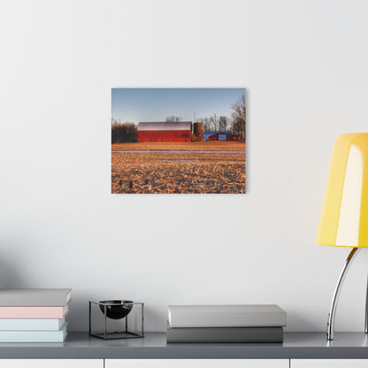 U R There Photography Early Spring on Catlin Road Rustic Farmhouse Acrylic Wall Print
