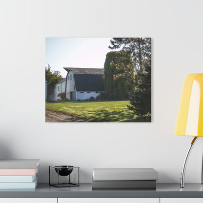 U R There Photography Five Lakes Road White Rustic Farmhouse Acrylic Wall Print