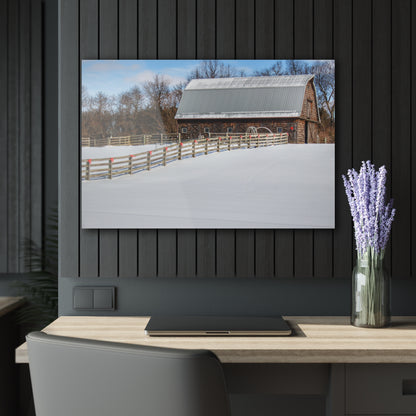 U R There Photography Morgan Lanes Cedar Shack Barn Rustic Farmhouse Acrylic Wall Print