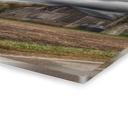 U R There Photography Gilford Grey II Rustic Farmhouse Acrylic Wall Print